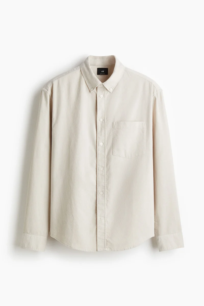 H&M Regular Fit Corduroy shirt